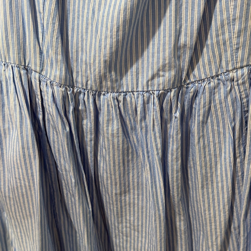 Old Navy Light Blue Striped Dress - Picture 5 of 8